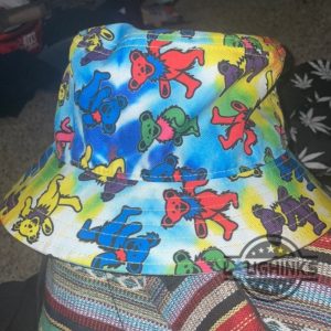 multicolor grateful dead bucket hat replica