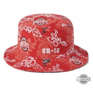 reyn spooner ohio state buckeyes floral bucket hat replica