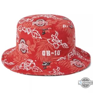 reyn spooner ohio state buckeyes floral bucket hat replica