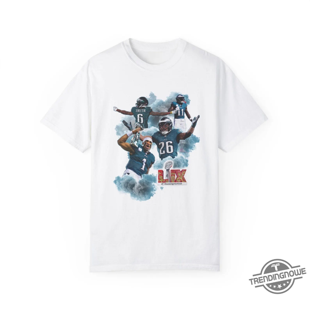 "Celebrate Philadelphia Eagles Super Bowl 59 Victory with 2025 Champions Shirts" 3 Philadelphia Eagles Super Bowl Lix 2025 Champions Shirt