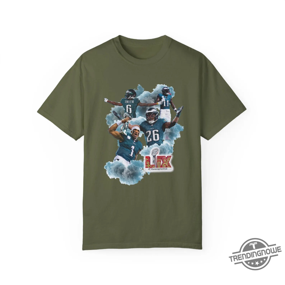 Philadelphia Eagles Super Bowl Lix 2025 Champions Shirt 10 Philadelphia Eagles Super Bowl LIX 2025 Champions Shirt