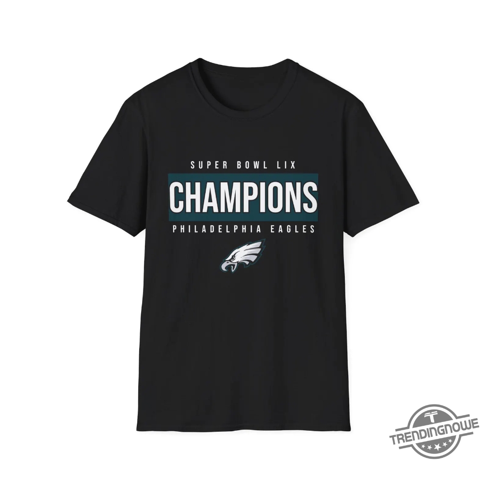 "Celebrate Philadelphia Eagles Super Bowl 59 Victory with 2025 Champions Shirts" 5 Philadelphia Eagles Super Bowl 59 2025 Champions Shirt
