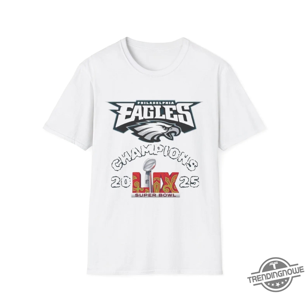 "Celebrate Philadelphia Eagles Super Bowl 59 Victory with 2025 Champions Shirts" 6 Philadelphia Eagles Super Bowl Champions Shirt 2025