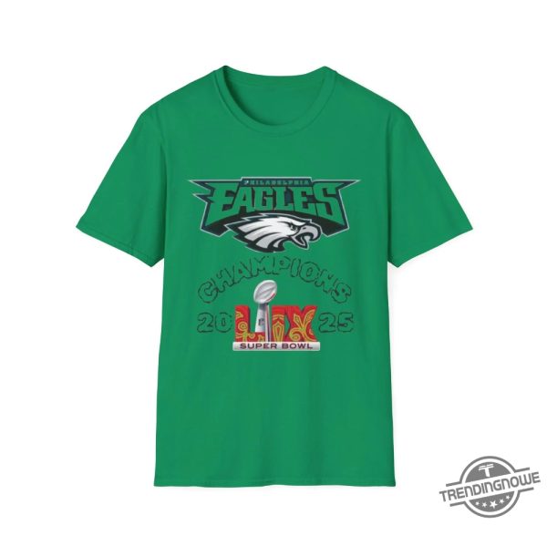 Philadelphia Eagles Super Bowl Champions Shirt 2025 trendingnowe 3
