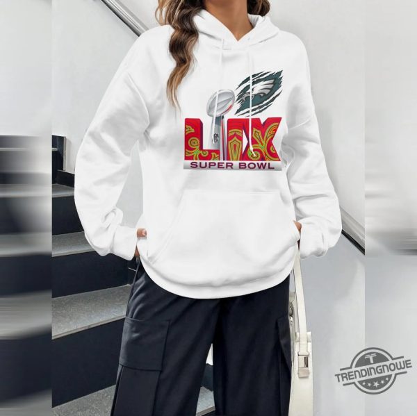 2025 Super Bowl Champions Eagles Hoodie trendingnowe 3