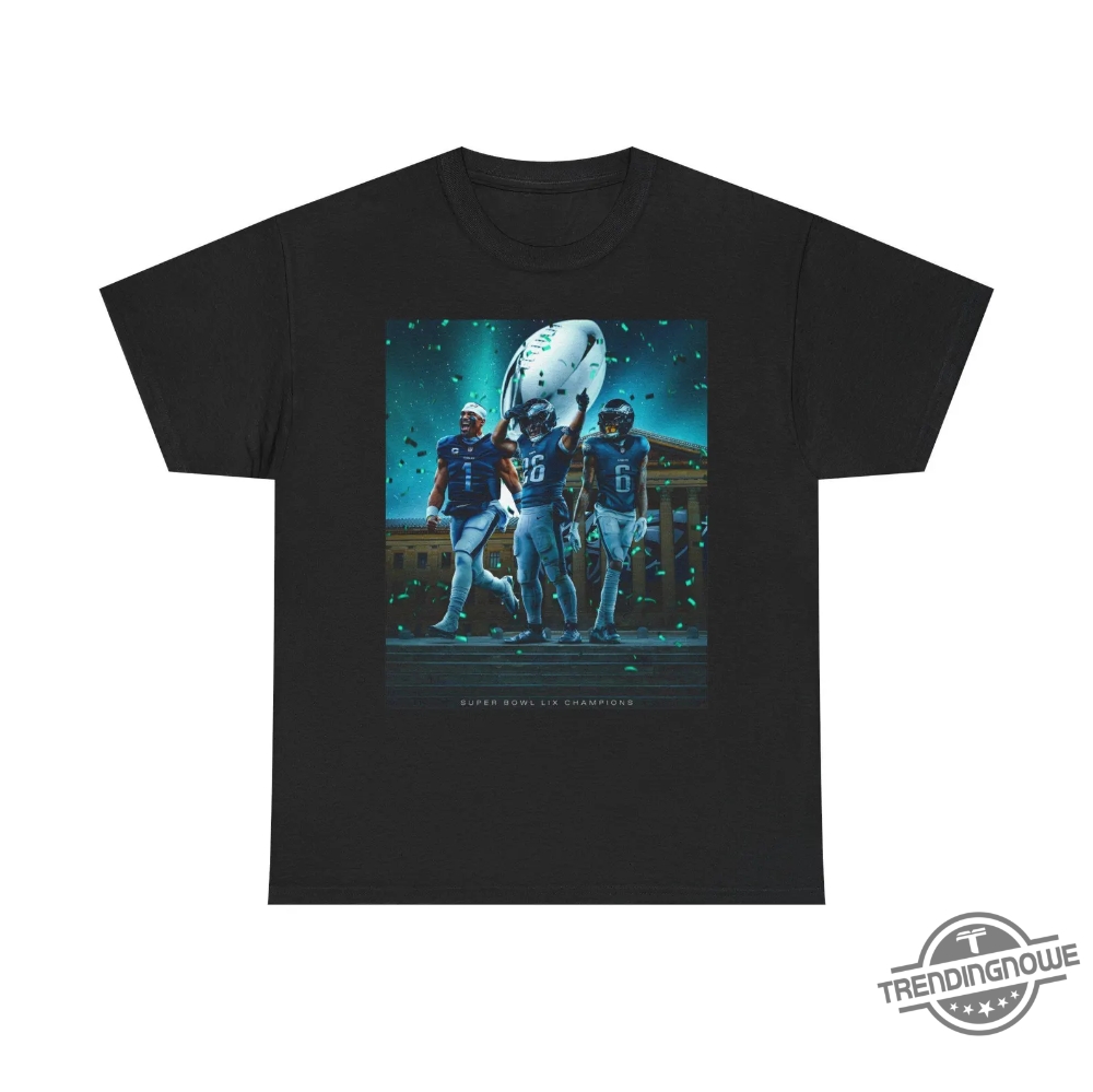 "Celebrate Philadelphia Eagles Super Bowl 59 Victory with 2025 Champions Shirts" 13 Philadelphia Eagles Super Bowl Lix Champions Shirt