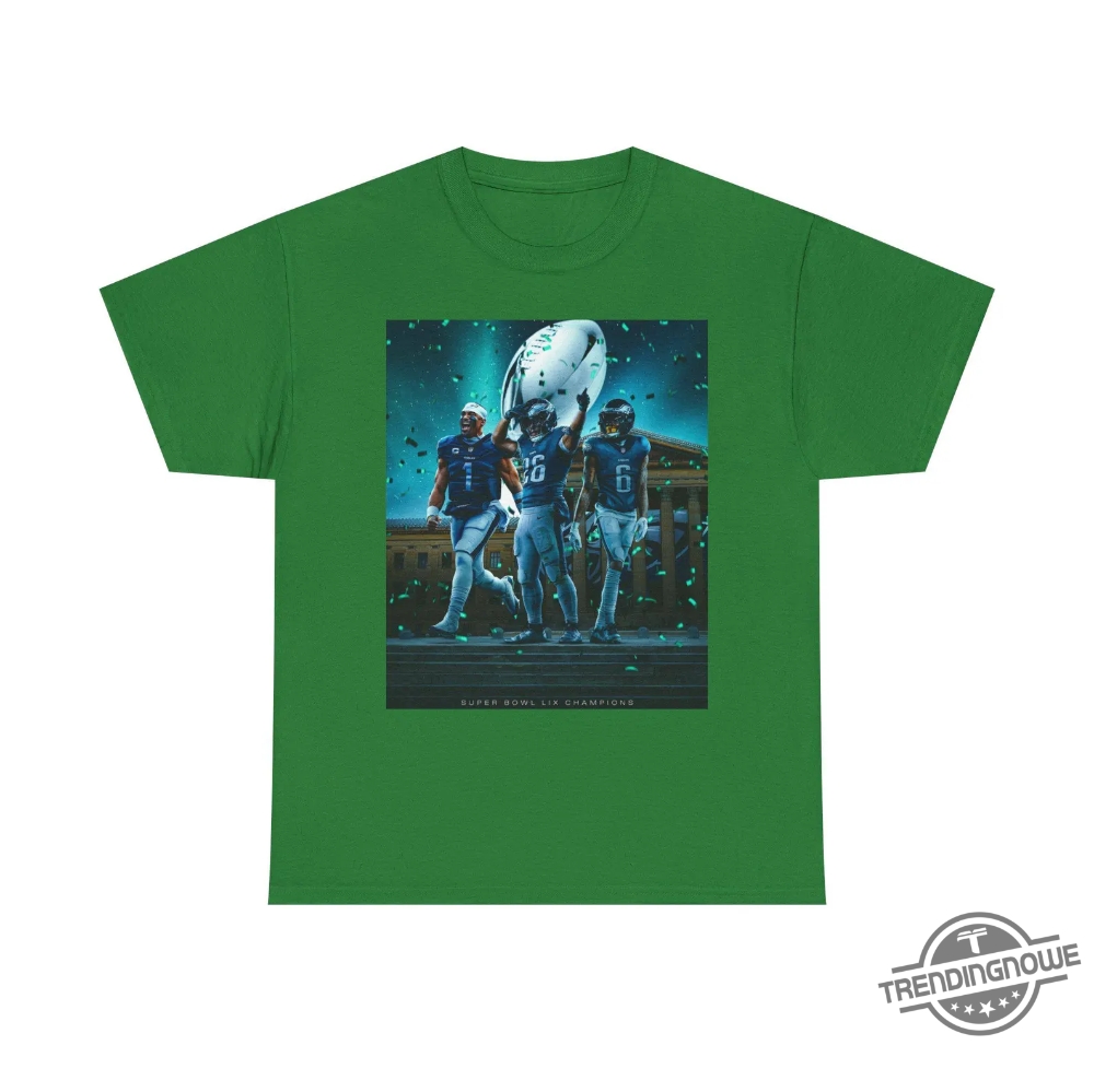 Philadelphia Eagles Super Bowl Lix Champions Shirt 11 Philadelphia Eagles Super Bowl LIX Champions Shirt