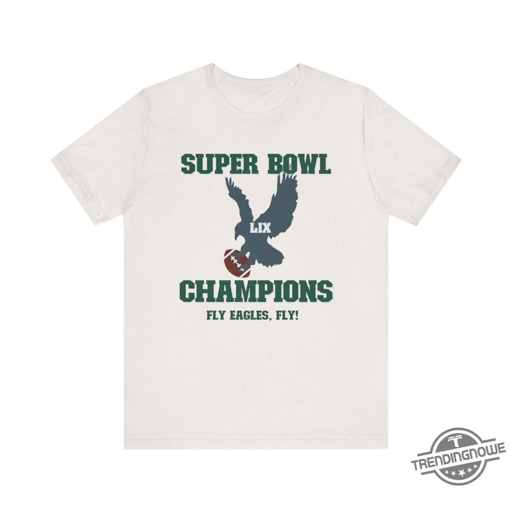 "Celebrate Philadelphia Eagles Super Bowl 59 Victory with 2025 Champions Shirts" 20 Eagles Fly Super Bowl Champions 2025 Shirt
