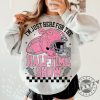 Just Here For The Halftime Show Retro Checkered Football Gift giftyzy 3