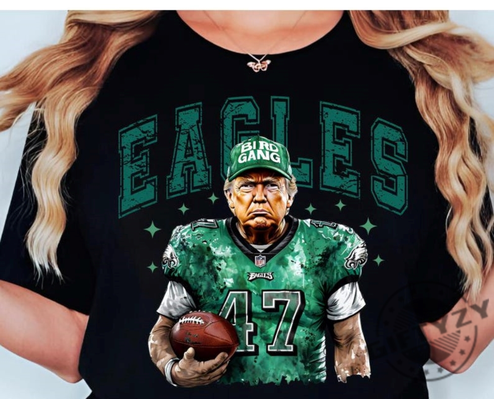 Eagles Bird Gang Trump Philadelphia Tee