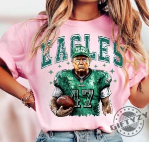 Eagles Bird Gang Trump Philadelphia Tee giftyzy 3