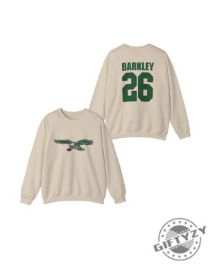 Saquon Barkley Jersey Sweater Philadelphia Eagles Vintage Shirt giftyzy 4