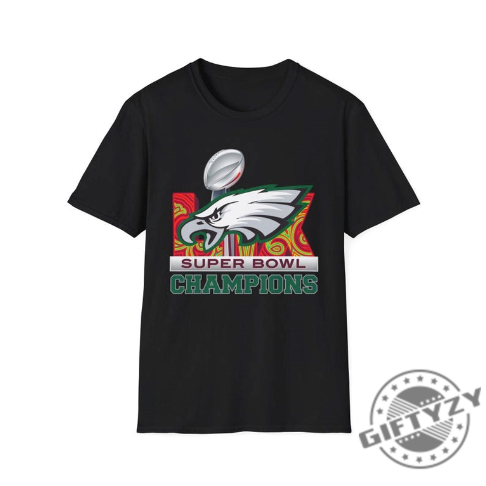 Philadelphia Eagles Super Bowl 20252 Champs Tshirt