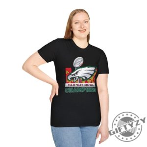 Philadelphia Eagles Super Bowl 20252 Champs Tshirt giftyzy 2