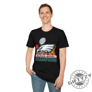 Philadelphia Eagles Super Bowl 20252 Champs Tshirt giftyzy 7