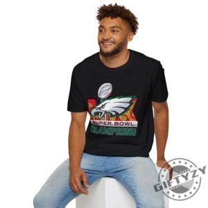 Philadelphia Eagles Super Bowl 20252 Champs Tshirt giftyzy 8