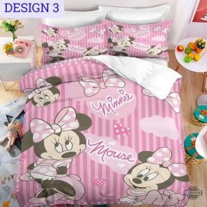 pink minnie mouse bedding set