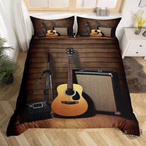 guitar bedding set for music lovers