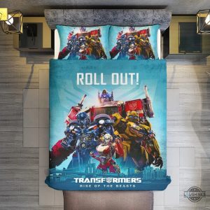 transformer kids adults bedding set