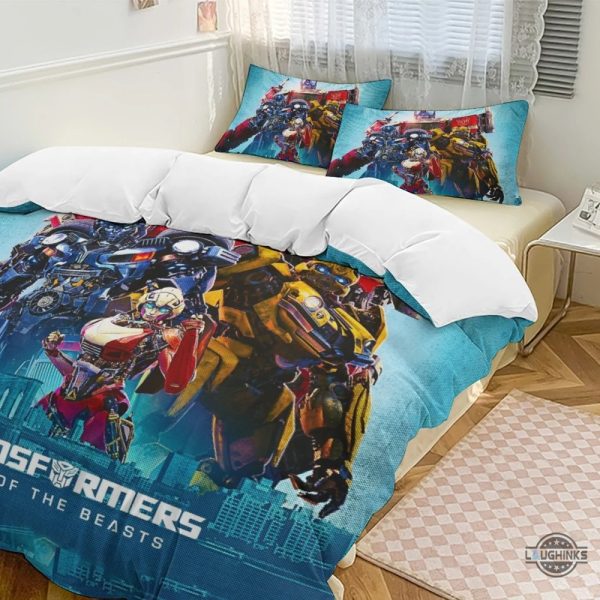 transformer kids adults bedding set