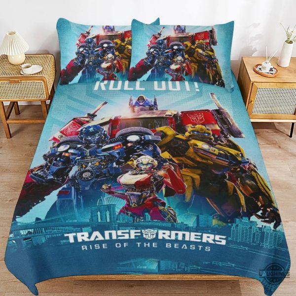 transformer kids adults bedding set