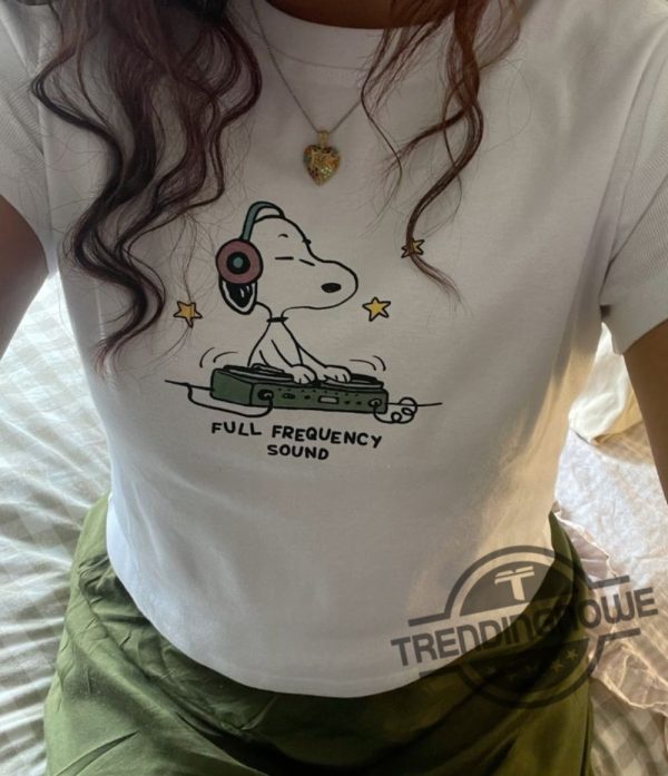 Snoopy Full Frequency Sound Shirt trendingnowe 1