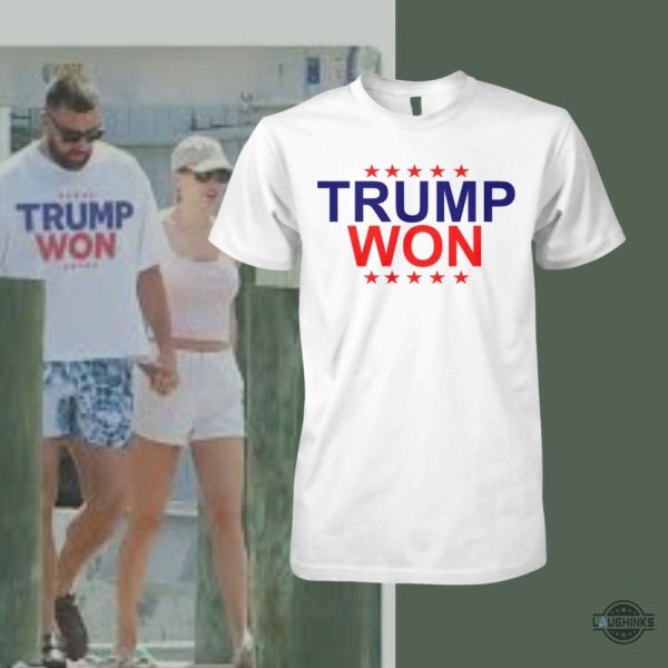 travis kelce trump won shirt