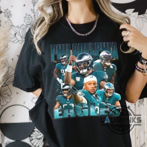 philadelphia eagles football retro 90s vintage bootleg tee shirt