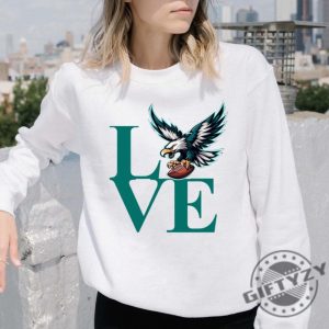 Love Philadelphia Eagles Fan Shirt giftyzy 5