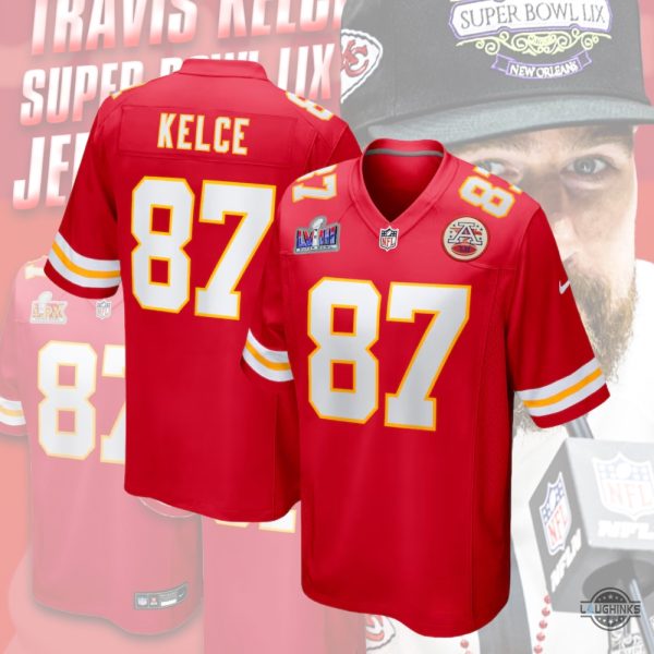 travis kelce super bowl jersey shirt 87 2025 replica