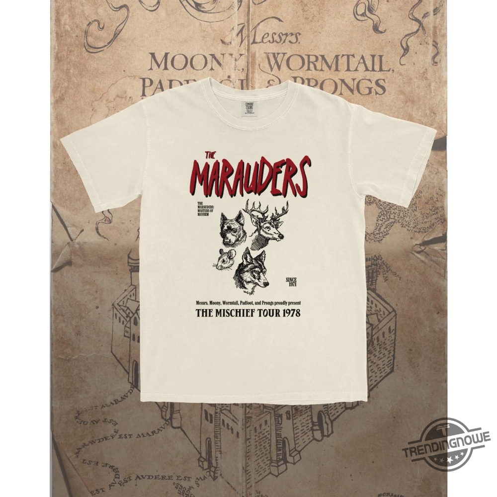 The Mischief Tour 1978 Garment Shirt 7 The Mischief Tour 1978 Garment Shirt