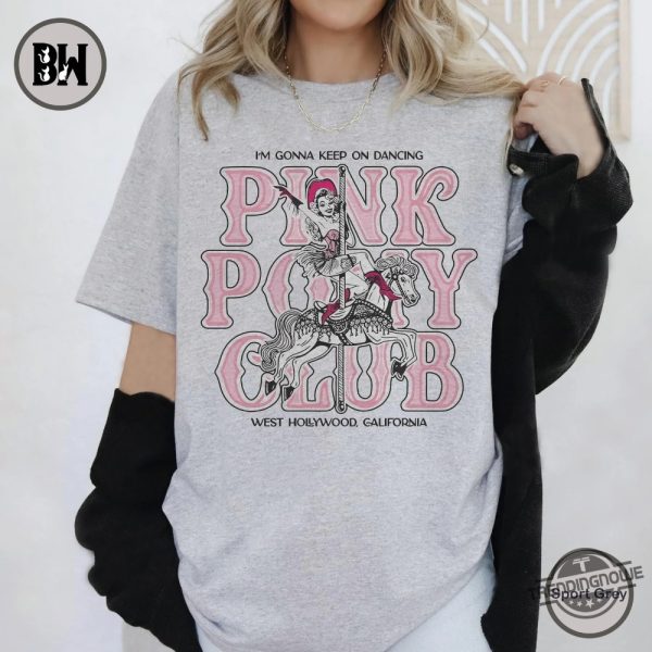 Chappell Roan Pink Pony Club Shirt trendingnowe 1