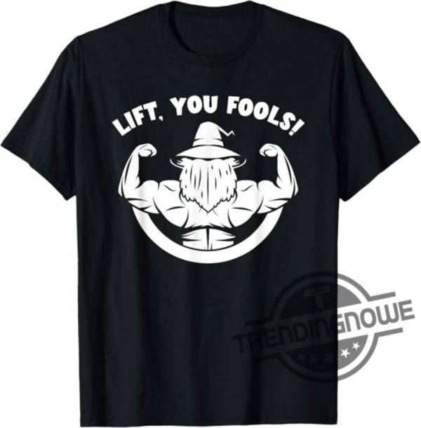 Lift You Wizard Weightlifting Bodybuilding Gym Shirt trendingnowe 1