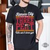 kc chiefs three peat superbowl we aint done yet shirt