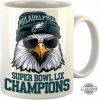 philadelphia eagles super bowl lix champions ceramic coffee mug