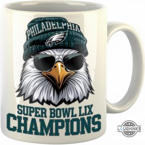 philadelphia eagles super bowl lix champions ceramic coffee mug