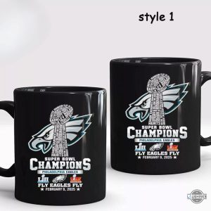 2025 eagles superbowl coffee mug