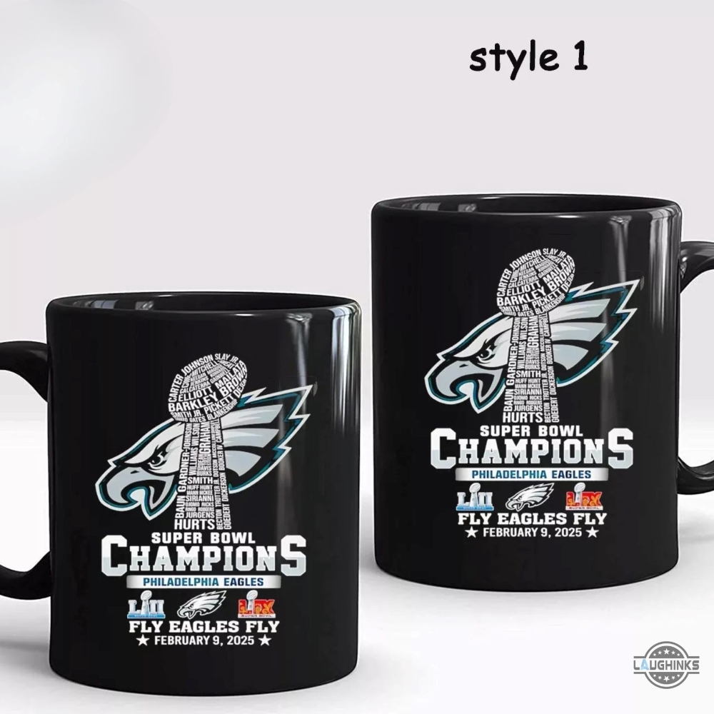 2025 Eagles Superbowl Coffee Mug