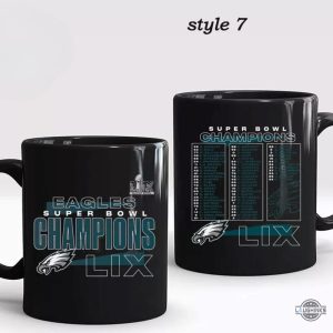 2025 eagles superbowl coffee mug