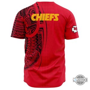 polynesian kansas city chiefs baseball jersey shirt