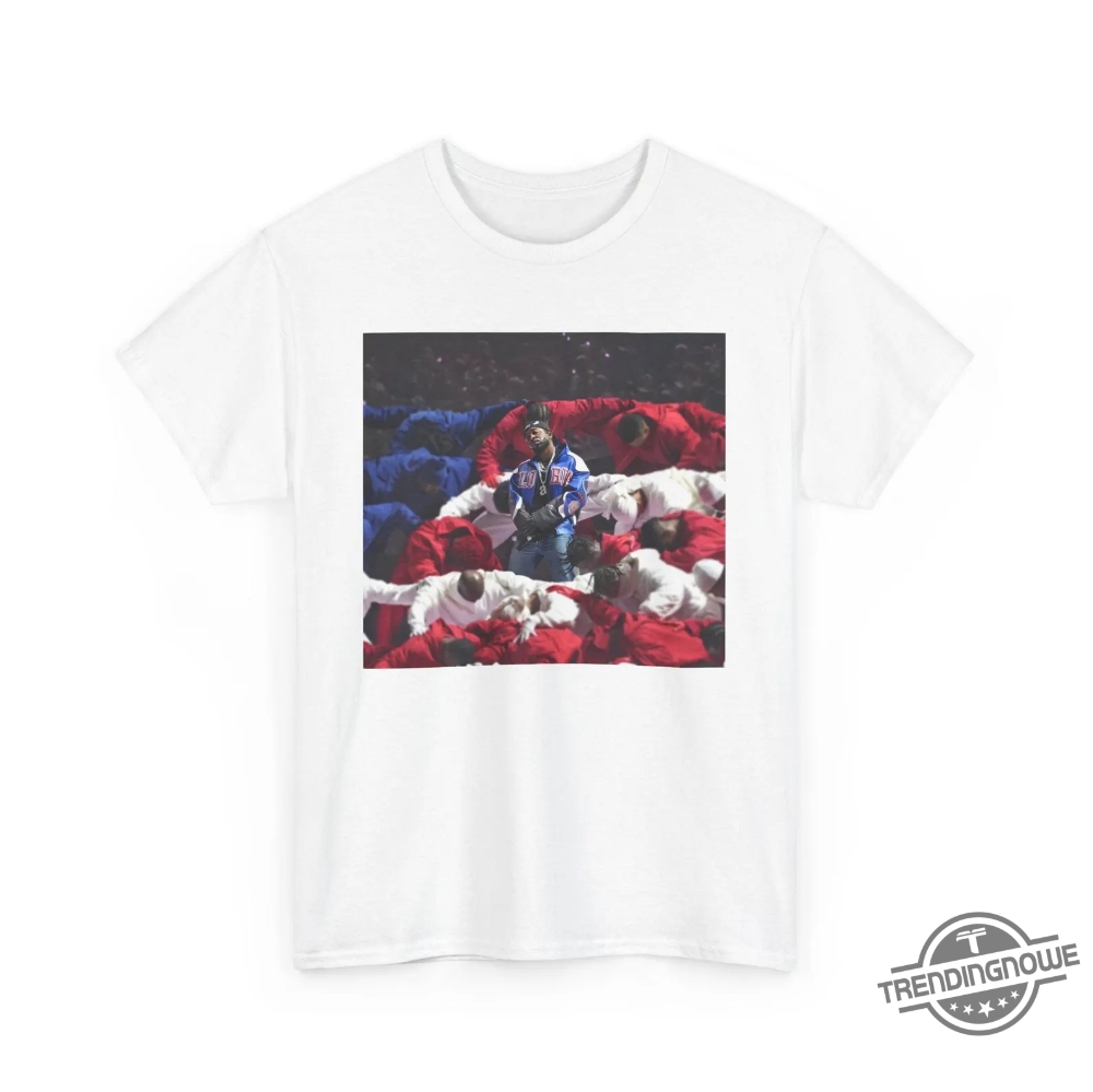 2025 Kendrick Lamar Superbowl Flag Shirt 10 2025 Kendrick Lamar Superbowl Flag Shirt