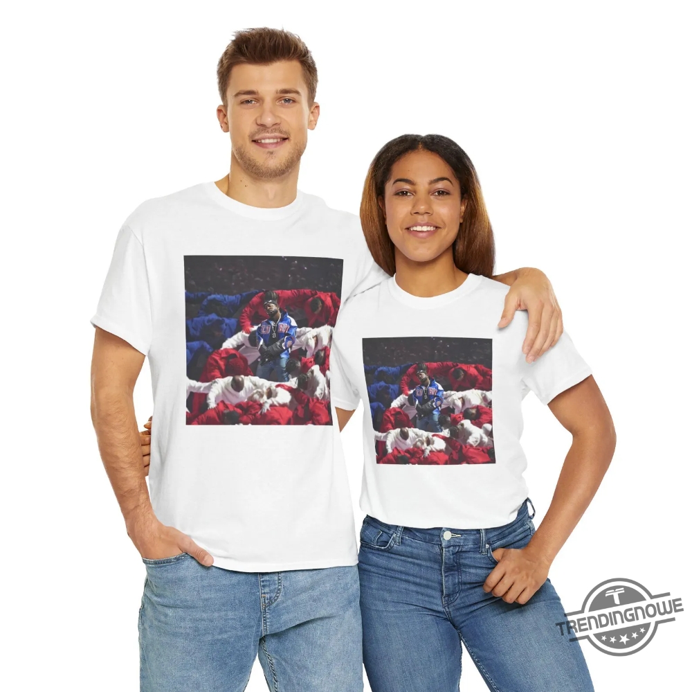 2025 Kendrick Lamar Superbowl Flag Shirt 11 2025 Kendrick Lamar Superbowl Flag Shirt