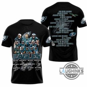 philadelphia eagles super bowl lix champions 2025 signature shirt