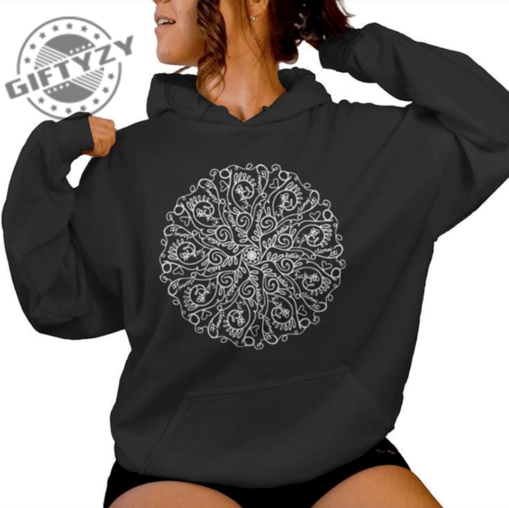 Mandala Humor Cuss Swear Words Shirt