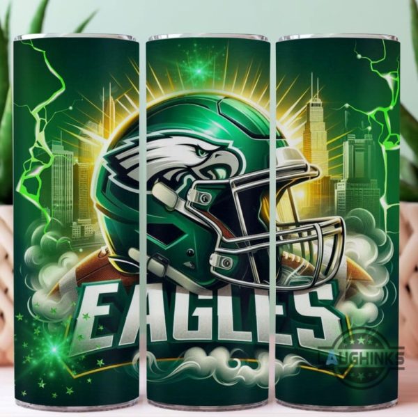 phildelphia eagles 20oz skinny tumbler