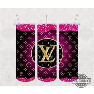 louis vuitton lv 20oz skinny tumbler