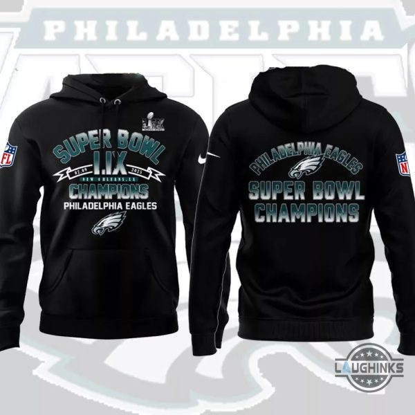 philadelphia eagles 2025 super bowl lix champions special edition shirt nike