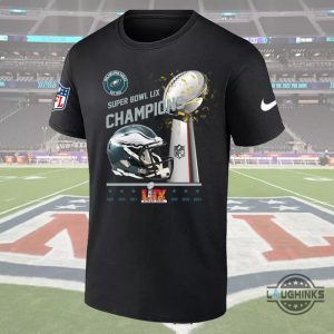 hot 2025 philadelphia eagles super bowl lix champions shirt nike