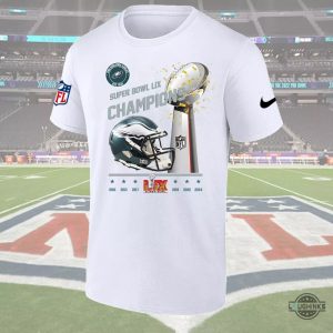 hot 2025 philadelphia eagles super bowl lix champions shirt nike