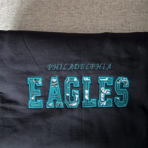 philadelphia eagles crewneck embroidered sweatshirt t shirt hoodie